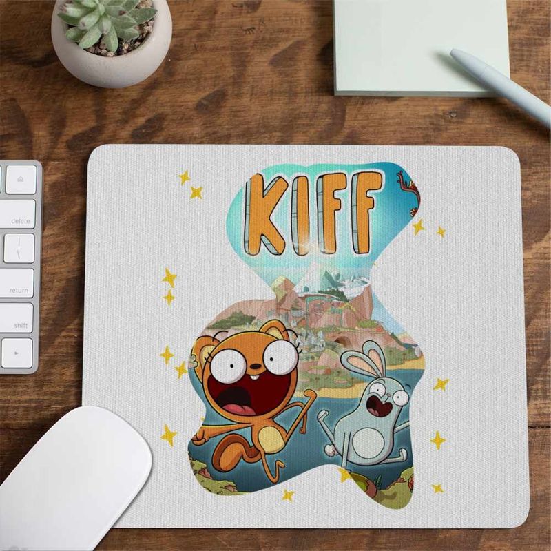 PC, gaming si accesorii - Periferice PC - Mousepad - Mousepad Kiff Desene Animate CoolTrend, 21x19cm - Infinity.ro