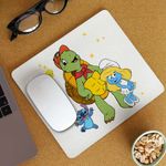 PC, gaming si accesorii - Periferice PC - Mousepad - Mousepad Desene Animate Testoasa Franklin CoolTrend, 21x19cm - Infinity.ro