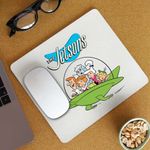 PC, gaming si accesorii - Periferice PC - Mousepad - Mousepad Familia Jetson Naveta Spatiala SF, CoolTrend, 21x19cm - Infinity.ro