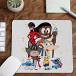 PC, gaming si accesorii - Periferice PC - Mousepad - Mousepad Craig Taffy Buburuza Phineas CoolTrend, 21x19cm - Infinity.ro
