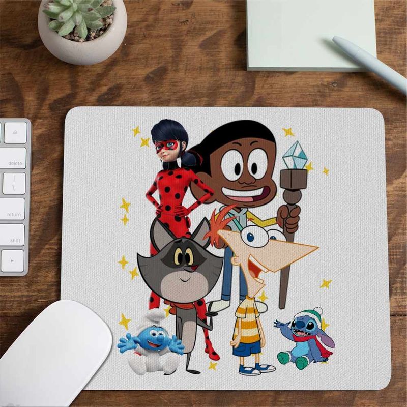 PC, gaming si accesorii - Periferice PC - Mousepad - Mousepad Craig Taffy Buburuza Phineas CoolTrend, 21x19cm - Infinity.ro