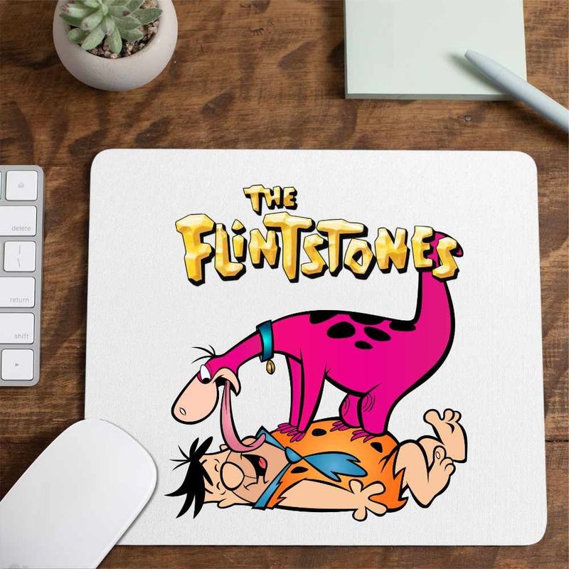 PC, gaming si accesorii - Periferice PC - Mousepad - Mousepad Familia Flintstone Dino Fred Dinozaur Catel, CoolTrend, 21x19cm - Infinity.ro