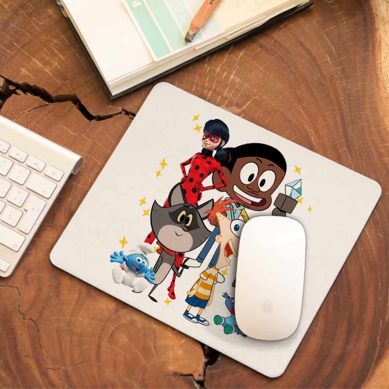 PC, gaming si accesorii - Periferice PC - Mousepad - Mousepad Craig Taffy Buburuza Phineas CoolTrend, 21x19cm - Infinity.ro