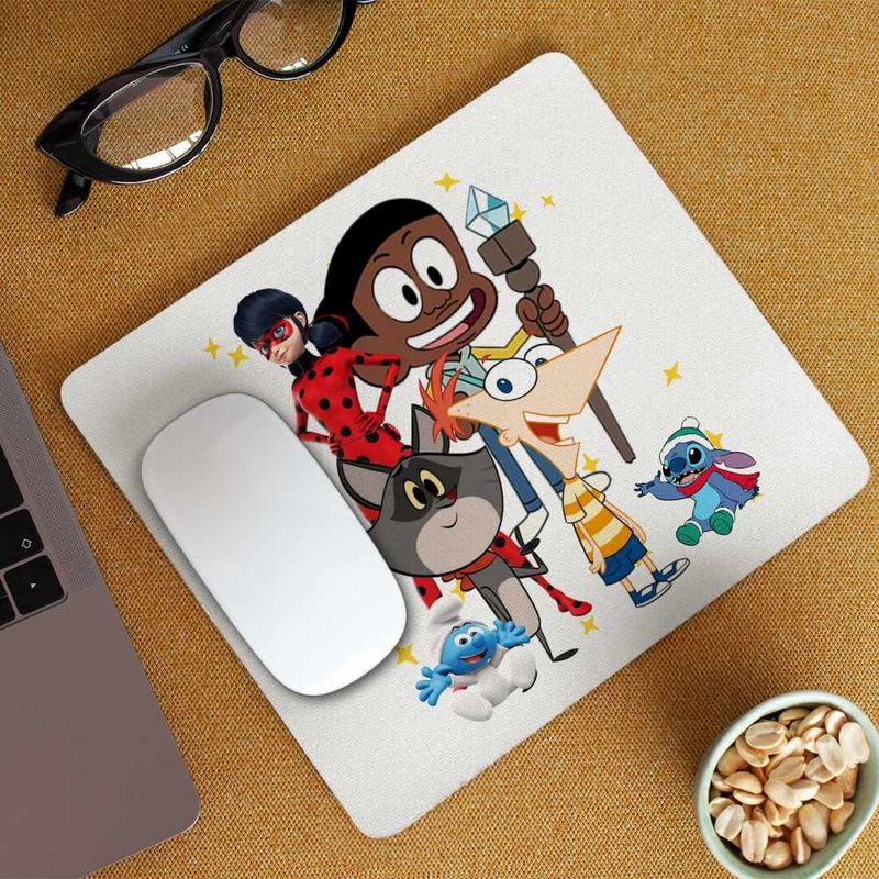 PC, gaming si accesorii - Periferice PC - Mousepad - Mousepad Craig Taffy Buburuza Phineas CoolTrend, 21x19cm - Infinity.ro