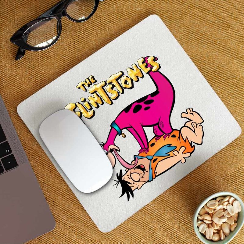 PC, gaming si accesorii - Periferice PC - Mousepad - Mousepad Familia Flintstone Dino Fred Dinozaur Catel, CoolTrend, 21x19cm - Infinity.ro