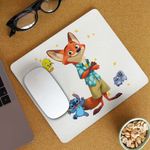 PC, gaming si accesorii - Periferice PC - Mousepad - Mousepad Zootopia Nick Wilde CoolTrend, 21x19cm - Infinity.ro