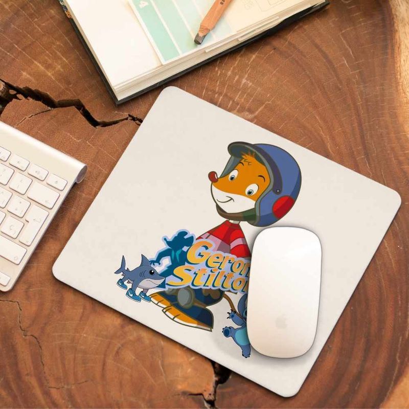 PC, gaming si accesorii - Periferice PC - Mousepad - Mousepad Benjamin Geronimo Stilton Soricel Istet CoolTrend, 21x19cm - Infinity.ro