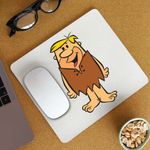PC, gaming si accesorii - Periferice PC - Mousepad - Mousepad Familia Flintstone Barney Rubble Epoca de Piatra, CoolTrend, 21x19cm - Infinity.ro