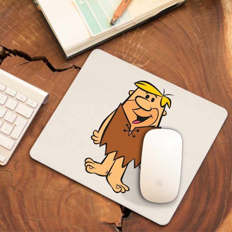 PC, gaming si accesorii - Periferice PC - Mousepad - Mousepad Familia Flintstone Barney Rubble Epoca de Piatra, CoolTrend, 21x19cm - Infinity.ro