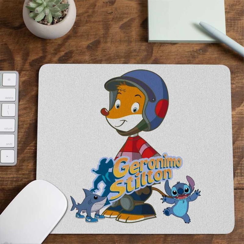 PC, gaming si accesorii - Periferice PC - Mousepad - Mousepad Benjamin Geronimo Stilton Soricel Istet CoolTrend, 21x19cm - Infinity.ro