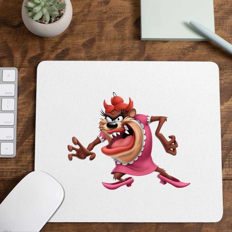 PC, gaming si accesorii - Periferice PC - Mousepad - Mousepad Tasmanian She-Devil Taz Diavol, CoolTrend, 21x19cm - Infinity.ro