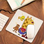 PC, gaming si accesorii - Periferice PC - Mousepad - Mousepad Girafa Gerald Purcelusa Peppa Pig CoolTrend, 21x19cm - Infinity.ro