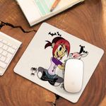 PC, gaming si accesorii - Periferice PC - Mousepad - Mousepad Mina Draculas Vampirul Iepuras CoolTrend, 21x19cm - Infinity.ro