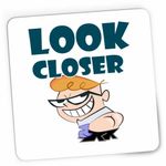 PC, gaming si accesorii - Periferice PC - Mousepad - Mousepad Laboratorul lui Dexter Look Closer, CoolTrend, 21x19cm - Infinity.ro