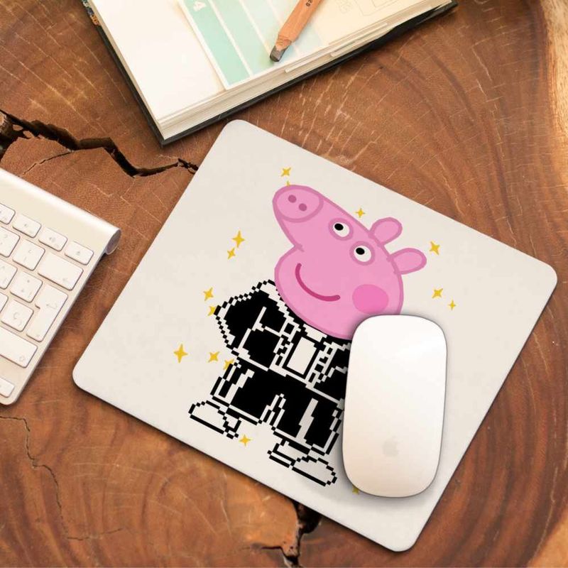 PC, gaming si accesorii - Periferice PC - Mousepad - Mousepad Peppa Pixel Art CoolTrend, 21x19cm - Infinity.ro