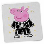 PC, gaming si accesorii - Periferice PC - Mousepad - Mousepad Peppa Pixel Art CoolTrend, 21x19cm - Infinity.ro