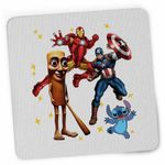 PC, gaming si accesorii - Periferice PC - Mousepad - Mousepad Iron Man Tung Sahur CoolTrend, 21x19cm - Infinity.ro