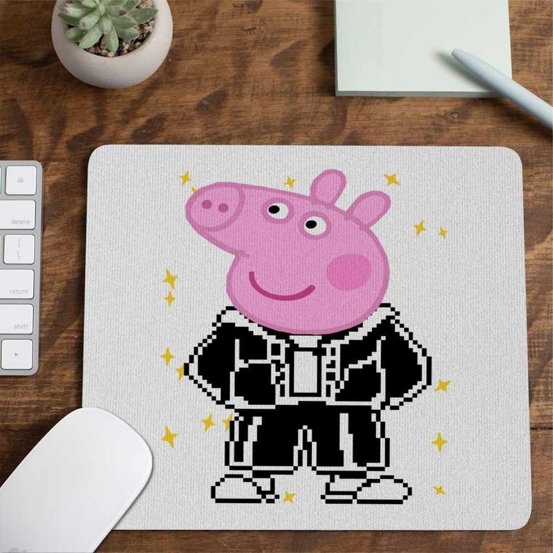 PC, gaming si accesorii - Periferice PC - Mousepad - Mousepad Peppa Pixel Art CoolTrend, 21x19cm - Infinity.ro