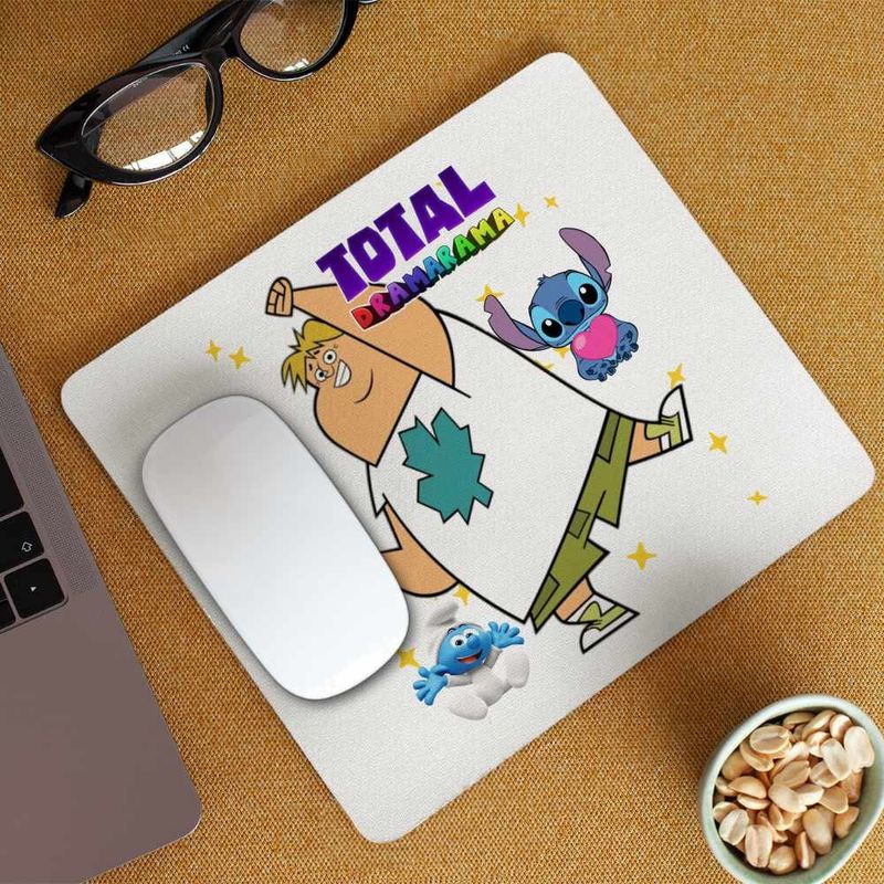 PC, gaming si accesorii - Periferice PC - Mousepad - Mousepad Granita Dramei Totale Owen CoolTrend, 21x19cm - Infinity.ro