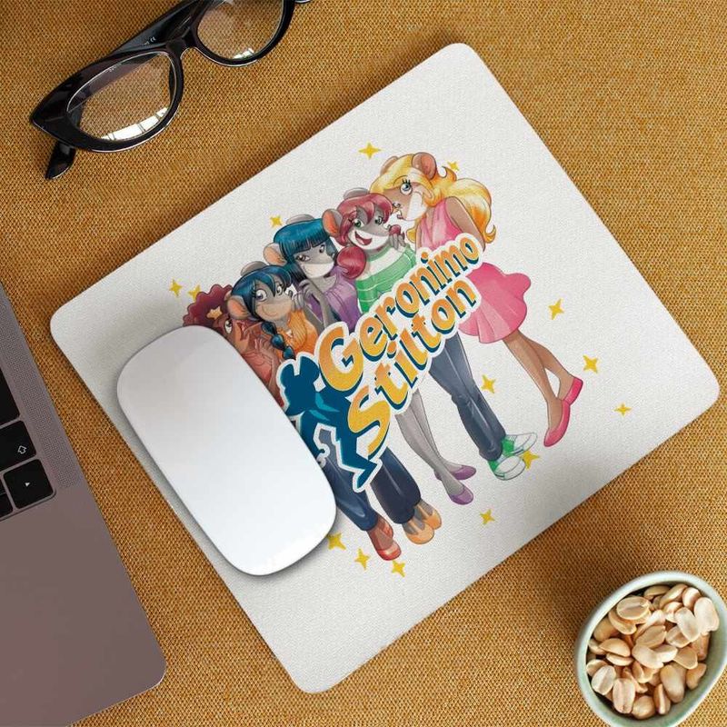 PC, gaming si accesorii - Periferice PC - Mousepad - Mousepad Geronimo Stilton Thea Surori CoolTrend, 21x19cm - Infinity.ro