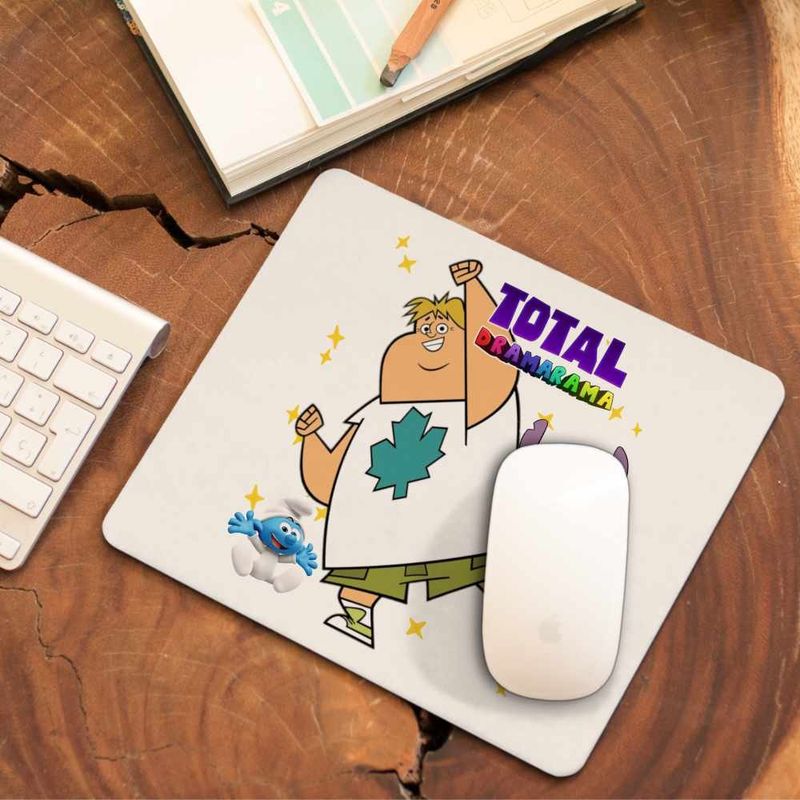 PC, gaming si accesorii - Periferice PC - Mousepad - Mousepad Granita Dramei Totale Owen CoolTrend, 21x19cm - Infinity.ro