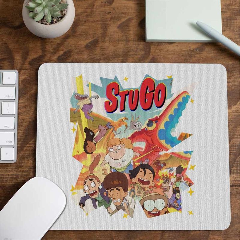 PC, gaming si accesorii - Periferice PC - Mousepad - Mousepad StuGo Desen Animat CoolTrend, 21x19cm - Infinity.ro