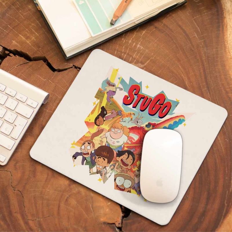 PC, gaming si accesorii - Periferice PC - Mousepad - Mousepad StuGo Desen Animat CoolTrend, 21x19cm - Infinity.ro