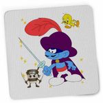 PC, gaming si accesorii - Periferice PC - Mousepad - Mousepad Strumfii Zorro Spadasin Spaniol CoolTrend, 21x19cm - Infinity.ro