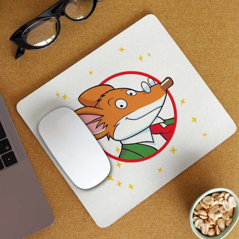 PC, gaming si accesorii - Periferice PC - Mousepad - Mousepad Soricelul Geronimo Stilton CoolTrend, 21x19cm - Infinity.ro