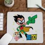 PC, gaming si accesorii - Periferice PC - Mousepad - Mousepad Robin Haideti Tineri Titani CoolTrend, 21x19cm - Infinity.ro