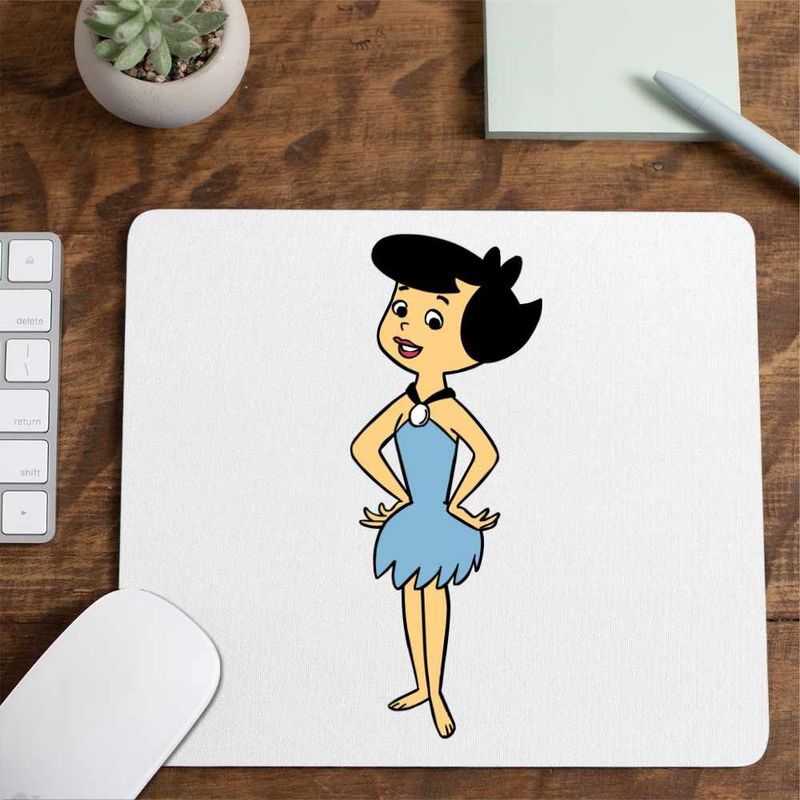 PC, gaming si accesorii - Periferice PC - Mousepad - Mousepad Familia Flintstone Betty Rubble Epoca de Piatra, CoolTrend, 21x19cm - Infinity.ro