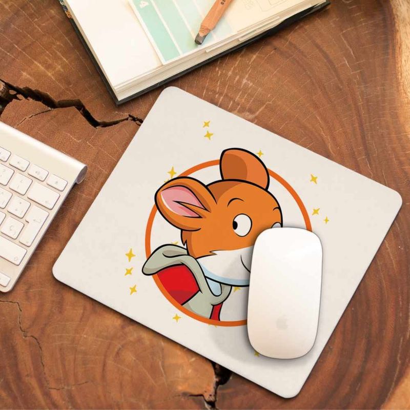 PC, gaming si accesorii - Periferice PC - Mousepad - Mousepad Benjamin Geronimo Stilton CoolTrend, 21x19cm - Infinity.ro