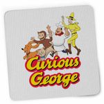 PC, gaming si accesorii - Periferice PC - Mousepad - Mousepad Curious George Gradina Zoologica Cimpanzeu CoolTrend, 21x19cm - Infinity.ro