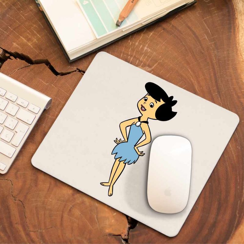 PC, gaming si accesorii - Periferice PC - Mousepad - Mousepad Familia Flintstone Betty Rubble Epoca de Piatra, CoolTrend, 21x19cm - Infinity.ro