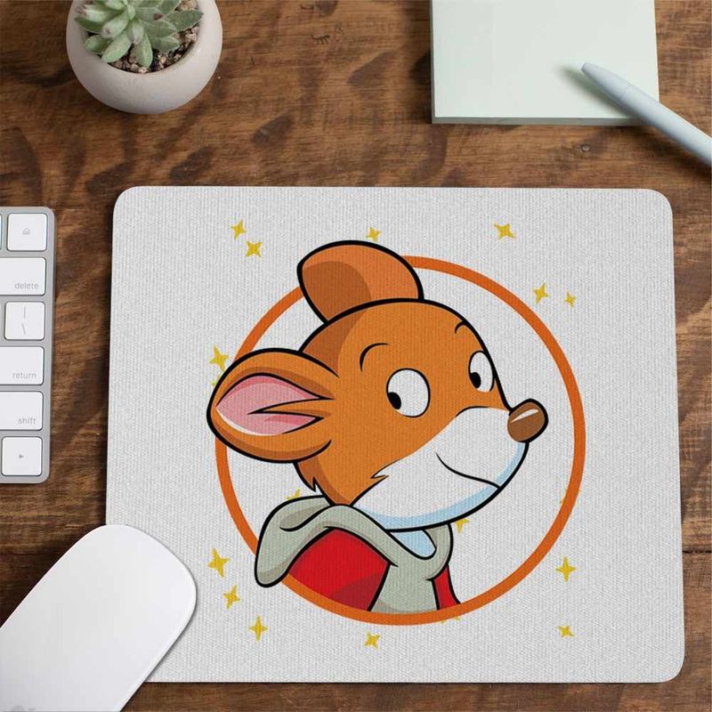 PC, gaming si accesorii - Periferice PC - Mousepad - Mousepad Benjamin Geronimo Stilton CoolTrend, 21x19cm - Infinity.ro