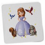 PC, gaming si accesorii - Periferice PC - Mousepad - Mousepad Sofia Intai Veverita Iepuras Pasari, Sofia First CoolTrend, 21x19cm - Infinity.ro