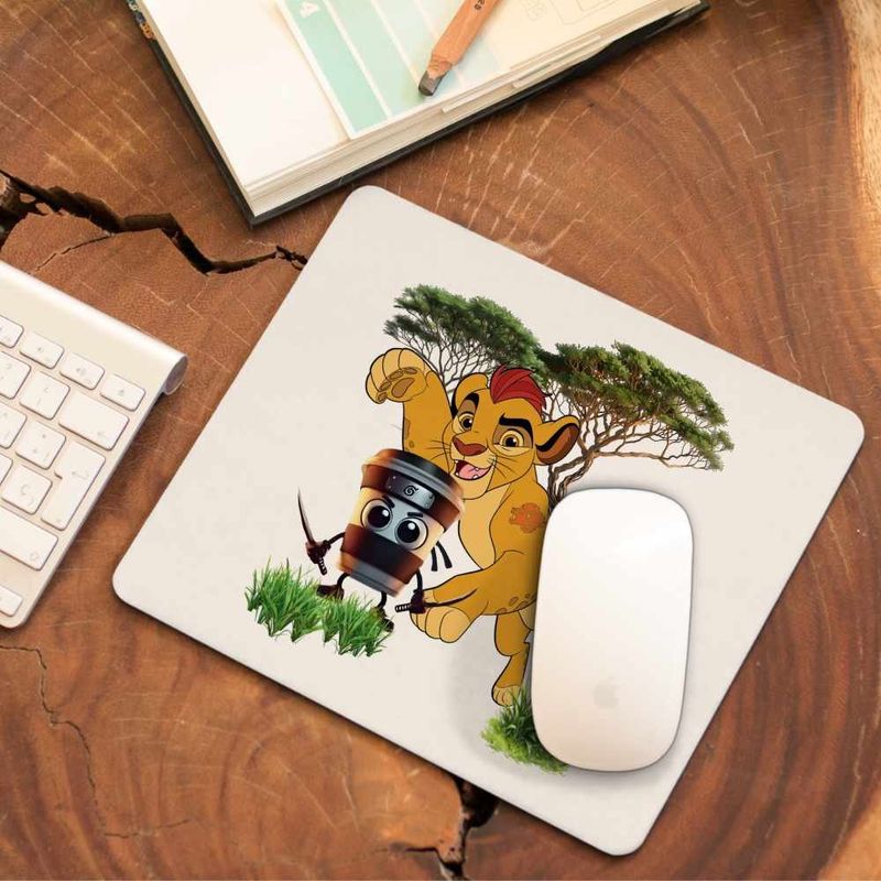 PC, gaming si accesorii - Periferice PC - Mousepad - Mousepad Cappuccino Asassino Garda Felina TikTok CoolTrend, 21x19cm - Infinity.ro