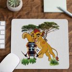 PC, gaming si accesorii - Periferice PC - Mousepad - Mousepad Cappuccino Asassino Garda Felina TikTok CoolTrend, 21x19cm - Infinity.ro