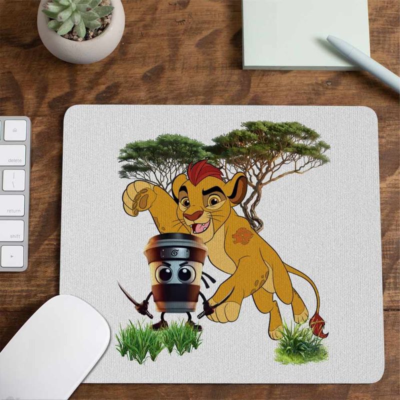 PC, gaming si accesorii - Periferice PC - Mousepad - Mousepad Cappuccino Asassino Garda Felina TikTok CoolTrend, 21x19cm - Infinity.ro