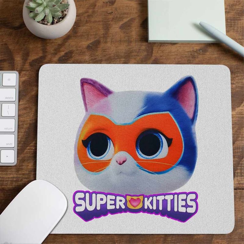 PC, gaming si accesorii - Periferice PC - Mousepad - Mousepad Ghem Super Pisicute Buddy CoolTrend, 21x19cm - Infinity.ro