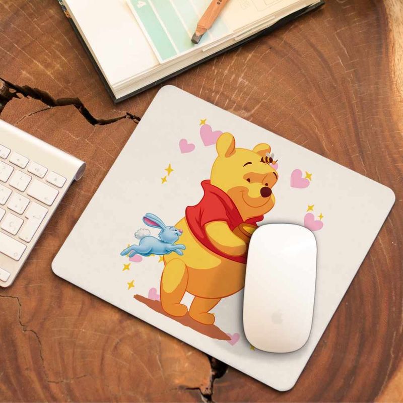 PC, gaming si accesorii - Periferice PC - Mousepad - Mousepad Winnie the Pooh CoolTrend, 21x19cm - Infinity.ro
