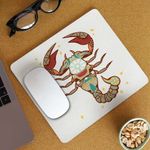 PC, gaming si accesorii - Periferice PC - Mousepad - Mousepad Scorpion Zodiac Horoscop Scorpio Mandala Astrologie CoolTrend, 21x19cm - Infinity.ro