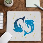 PC, gaming si accesorii - Periferice PC - Mousepad - Mousepad Pesti Horoscop Zodie Astrologie Pisces CoolTrend, 21x19cm - Infinity.ro