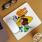 PC, gaming si accesorii - Periferice PC - Mousepad - Mousepad Curiosul George Bluey Super Pisicute Robogobo CoolTrend, 21x19cm - Infinity.ro