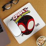 PC, gaming si accesorii - Periferice PC - Mousepad - Mousepad Spin Paienjenelul Marvel CoolTrend, 21x19cm - Infinity.ro