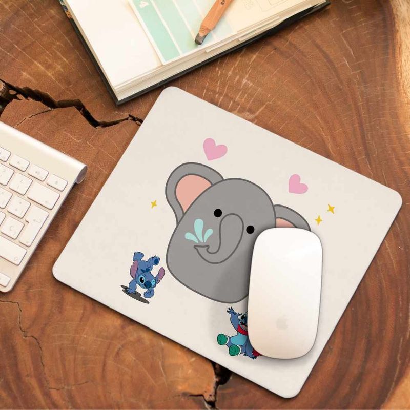 PC, gaming si accesorii - Periferice PC - Mousepad - Mousepad Squishmallows Elefant Africa CoolTrend, 21x19cm - Infinity.ro