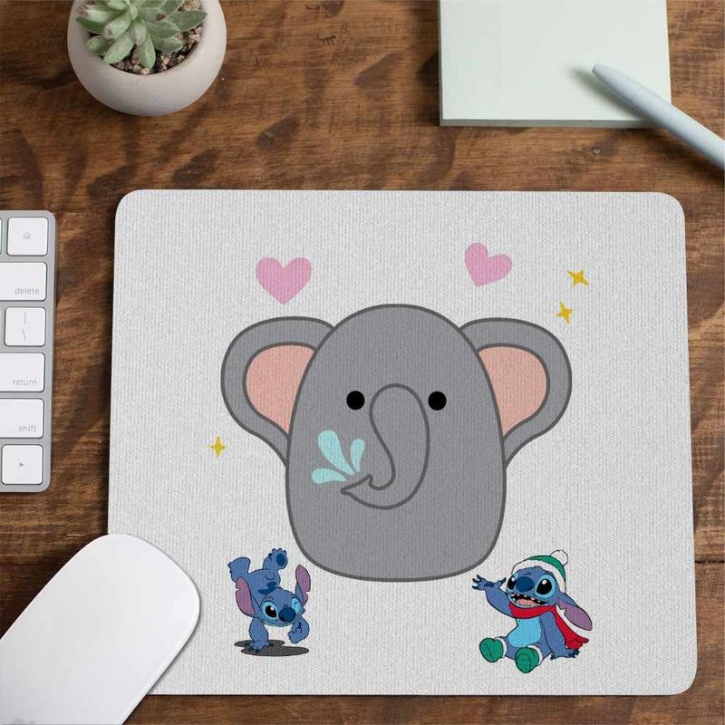 PC, gaming si accesorii - Periferice PC - Mousepad - Mousepad Squishmallows Elefant Africa CoolTrend, 21x19cm - Infinity.ro