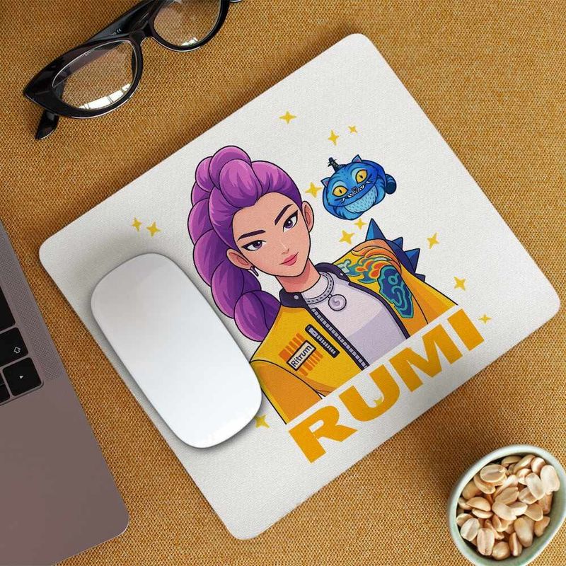 PC, gaming si accesorii - Periferice PC - Mousepad - Mousepad Huntrix Rumi Kpop Demon Hunters CoolTrend, 21x19cm,1 - Infinity.ro