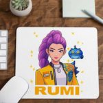 PC, gaming si accesorii - Periferice PC - Mousepad - Mousepad Huntrix Rumi Kpop Demon Hunters CoolTrend, 21x19cm,1 - Infinity.ro