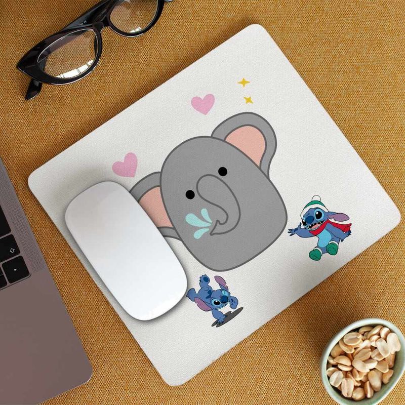 PC, gaming si accesorii - Periferice PC - Mousepad - Mousepad Squishmallows Elefant Africa CoolTrend, 21x19cm - Infinity.ro